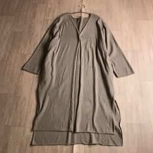 100円スタート☆ antipua pattern torso アンティカ　ニットワンピース　ゆったり　体型カバー
