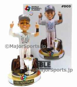 【MS】ヌートバー 2023年WBC 優勝キャップ ボブルヘッド人形 新品 世界123個限定版 完売品 バブルヘッド 首振り人形 大谷翔平