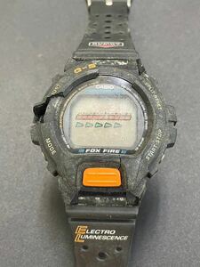 CASIO カシオ G-SHOCK DW-6600B FOX FIRE デジタル メンズ クオーツ 腕時計 動作未確認 ジャンク