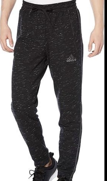 新品 未試着 Oサイズ(XL) adidas Essentials Melange Pants Black アディダス エッセンシャルズ メランジ パンツ ブラック 黒 GK8974 