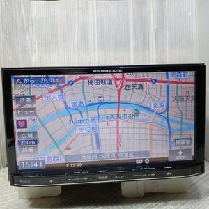 ミツビシ NR-MZ33 NR-MZ33-3 2014年 第2版 メモリーナビ CD DVD ワンセグ TV テレビ ブルートゥース(マイク欠品) MITSUBISHI 三菱