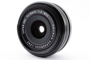 FUJIFILM XF18mm F2 R ブラック フジフィルム フジノン 単焦点 レンズ 【ジャンク】 #5171