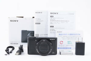 【美品】 SONY ソニー DSC-WX500 デジタルカメラ ブラック コンパクトカメラ 【動作確認済み】 #5250