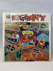 ☆3144 仙台PUNKオムニバス / MY GENERATION LP盤レコード