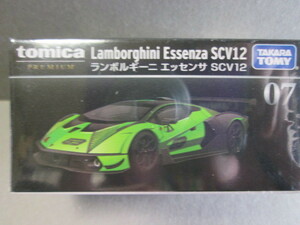 トミカプレミアム 07 ランボルギーニ エッセンサ SCV12 1/70 Lamborghini Essenza SCV12 2022年12月新製品