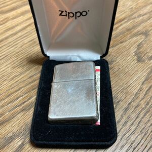 Zippo STERLING SILVER ジッポー スターリングシルバー 純銀 ハンマートーン2019年製 