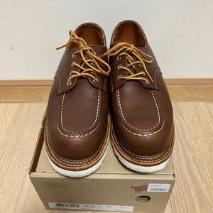 [ прекрасный товар ]RED WING Work Oxford Red Wing Work оскфорд ботинки 8109 красное дерево oroijinaru размер 10D 28cm 2019 год USA производства 