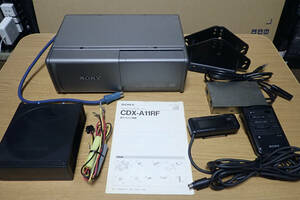 【旧車】SONY CDチェンジャー CDX-A11RF