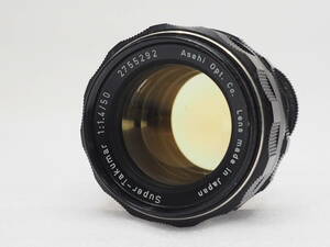 ★実用美品★ PENTAX ペンタックス Super-Takumar 50mm F1.4 ★動作OK、うすカビ★＠2781