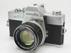 ★実用美品★ MINOLTA ミノルタ SRT101 + MC ROKKOR-PF 55mm F1.7 ★動作OK★ ＠2909