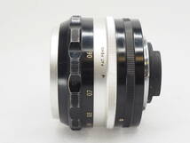 ★実用美品★ NIKON ニコン NIKKOR-S Auto 5.8cm F1.4 Pat PEND 刻印あり ★動作OK★ ＠2927_画像6