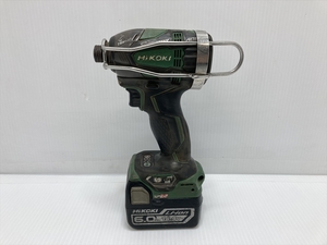 下松)HiKOKI ハイコーキ 14.4V コードレスインパクトドライバ WH14DDL2 バッテリー1個付き 現状品 ◆★K240102R03B MA02A