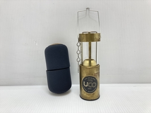  under pine )UCO You ko candle lantern brass storage case attaching present condition goods outdoor camp **J240126R01A MA25A
