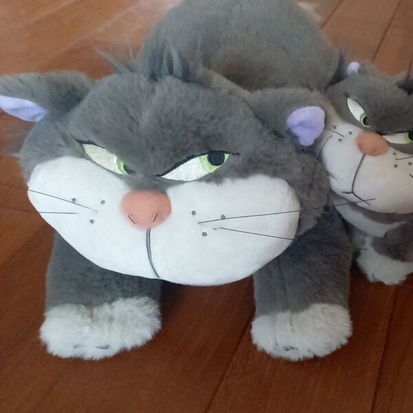 ルシファー ぬいぐるみ キーチェーン I Love MY Disney CAT ぬいぐるみ ストラップ