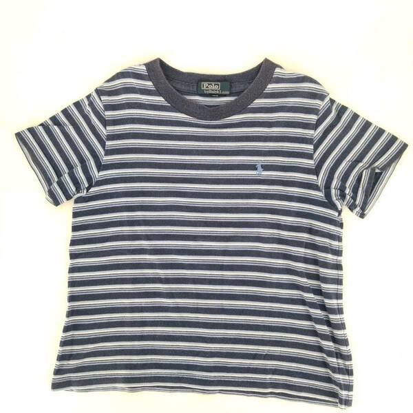 110 Polo by ralph lauren ポロラルフローレン Tシャツ 半袖 キッズ ネイビー ボーダー ultramto ts1678