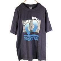 M HANG TEN Tシャツ ネイビー リユース ultraｍto ts1690_画像1