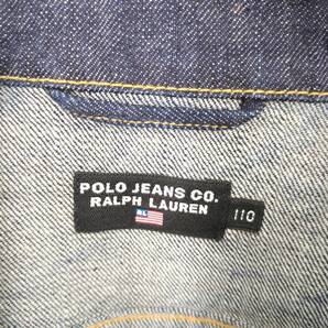 110 POLO JEANS CO. RALPH LAUREN アウター Gジャン ブルー リユース ultraｍou ou0467の画像3