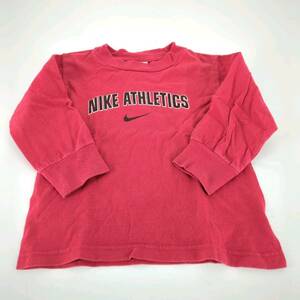 サイズ不明(100～110相当) NIKE ナイキ Tシャツ レッド 長袖 リユース ultraｍto ts1716