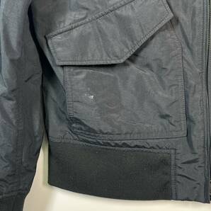 L UNIQLO ユニクロ アウター フライトジャケット ブラック 長袖 リユース ultramou ou0490の画像5