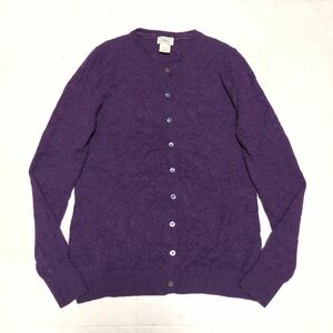 【送料360円】カシミヤ100% L.L.Bean エルエルビーン カシミアニットカーディガン 女性用 レディース Sサイズ 古着 OF120