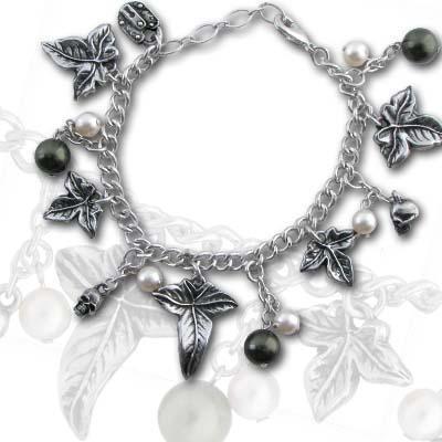 ALCHEMY GOTHIC:POISON IVY CHARM BRACELET