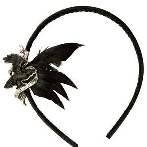 ALCHEMY GOTHIC: Corvus Hair Band カラス