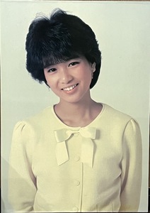 ★堀ちえみ★　美品　木製パネル　ポスター　昭和アイドル　80年代アイドル　希少