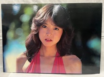 ★川島なお美★　木製パネル　ポスター　昭和アイドル　80年代_画像1