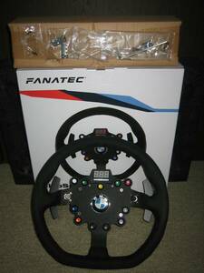 FANATEC ファナテック ClubSport Lenkrad BMW GT2 V2 + QR1 Wheel-Sideセット BMW GT2レブリカレースハンドル+クイックリリース アダプター