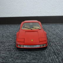 BbUrago Ferrari testarossa（1984）SCALA 1/18 MADE IN ITALY ジャンク ブラーゴ フェラーリ テスタロッサ ミニカー フィギュア_画像3