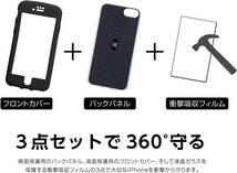 iDress NEWT IJOY 360° 衝撃吸収 保護フィルム付 iPhoneXR対応 ブルー i32BiJ04_画像4