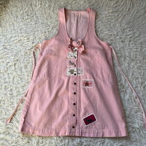 BABY PINK HOUSE ピンク　ワンピース　ジャンパースカート 120