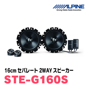 アルパイン / STE-G160S + KTX-Y176B　セパレートスピーカー+インナーバッフルセット