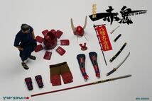 Yep Studio 1/12 赤鬼 井伊直政 未開封新品 NO.0005 検) 武士 侍 戦国 無双 PCTOYS DID POP COSTUME coomodel SHARK_画像9