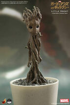 ホットトイズ 1/4 ガーディアンズ・オブ・ギャラクシー グルート （植木鉢版） 再生産 未開封新品 QS004 Little Groot HOTTOYS_画像6