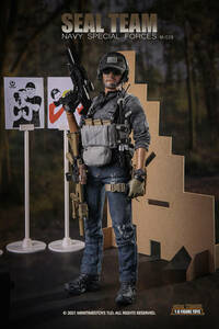 Mini Times Toys 1/6 Seal Team Navy Sepcial Forces 犬付き 未開封新品 MT-M029 検) DID Facepoolfigure DAMTOYS Soldier Story