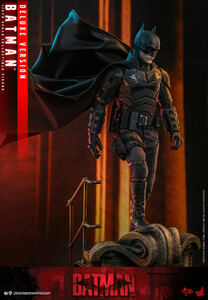 ホットトイズ ザ・バットマン DX.Ver 特製台座 MMS639 バットマン Batman HOTTOYS 検) ジョーカー キャットウーマン ブルースウェイン