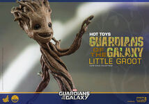 ホットトイズ 1/4 ガーディアンズ・オブ・ギャラクシー グルート （植木鉢版） 再生産 未開封新品 QS004 Little Groot HOTTOYS_画像5