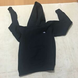 送料込 ノースフェイス スウェットパーカー NT61918R SMALL LOGO BIG HOODIE 黒色 XLの画像1