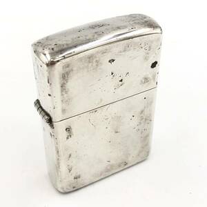 1.18TM-E1092★ZIPPO STERLING SILVER★ジッポー ジッポ スターリング シルバー シンプル 無地 タバコ コレクター ヴィンテージ DE0/DH0