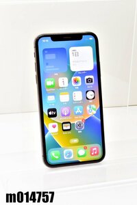 白ロム SIMフリー au SIMロック解除済 Apple iPhoneXs 64GB iOS16.0.2 スペースグレイ MTAW2J/A 初期化済 【m014757】