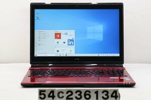 【ジャンク品】NEC PC-LL750MSR-E3 Core i7 4700MQ 2.4GHz/8GB/1TB/Blu-ray/15.6W/FWXGA/Win10 バッテリー完全消耗 【54C236134】