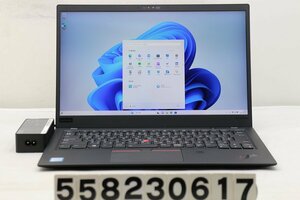 Lenovo ThinkPad X1 Carbon 6th Gen Core i5 8350U 1.7GHz/16GB/256GB(SSD)/14W/FHD(1920x1080) タッチパネル/Win11 【558230617】