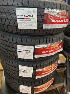 185/60R15 84Q ブリヂストン ブリザック VRX3 2021年製 新品4本セット 送料込み！