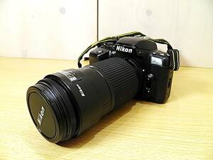 【フィルムカメラ】Nikon F-601◆AF NIKKOR 70－210mm 1:4◆カメラボディ 望遠レンズ◆ジャンク◆