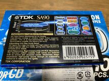 カセットテープ ハイポジションテープ TDK SA 90 11本　新品未開封品_画像2