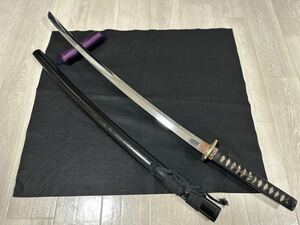 日本刀（無名）2尺5寸超え・拵付き・真剣・居合・試斬・抜刀・長寸・真剣