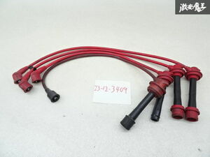 TRD AW11 MR2 4AGEU シリコン プラグコード プラグ コードのみ 4本 動作未確認 訳有品 棚6-2-B