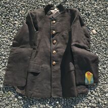 希少 【 クミアイ 麻生地 学生服 上9着&下6着 まとめて 】JAPAN VINTAGE ジャケット 通学服 戦前 戦後 昭和 レトロ ジャパン ビンテージ_画像2