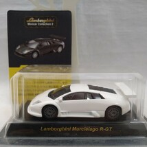 京商 1/64 ランボルギーニ　ムルシエラゴ　R-GT White ランボルギーニ　ミニカーコレクション2_画像1